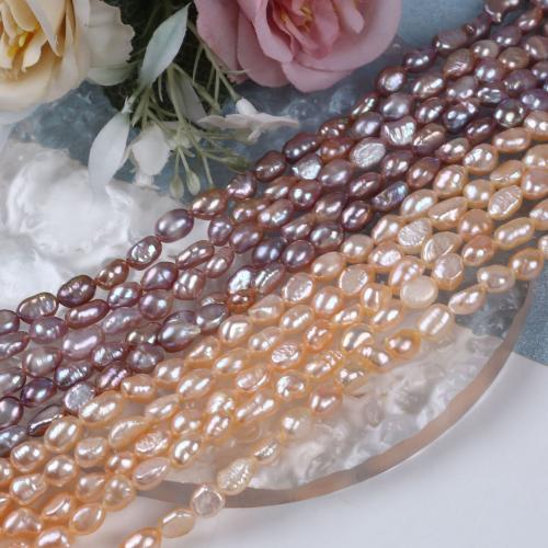 Keishi kultivované sladkovodní perle, Sladkovodní Pearl, Baroko, DIY, více barev na výběr, 6-7mm, Prodáno za 38 cm Strand