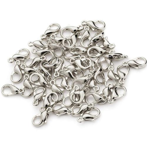 Zink Alloy hummer Lås, plated, DIY, fler färger för val, 10x5mm, 1000PC/Bag, Säljs av Bag