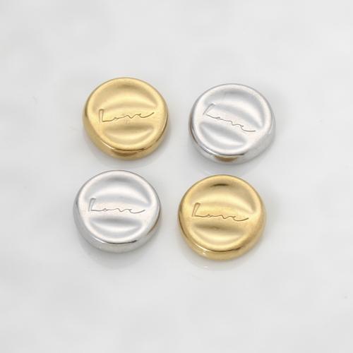 304 acciaio inox accessori, Cerchio, placcato, DIY & non forato, nessuno, 20x20x4.80mm, Venduto da PC