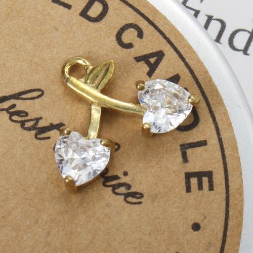 Šatonové mosaz Přívěsky, Srdce, barva pozlacený, DIY & s drahokamu, zlatý, nikl, olovo a kadmium zdarma, 11.70x15x3.60mm, Prodáno By PC