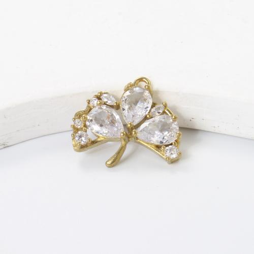 Šatonové mosaz Přívěsky, Javorový list, á, DIY & s drahokamu, zlatý, nikl, olovo a kadmium zdarma, 16.30x18.20x3.60mm, Prodáno By PC