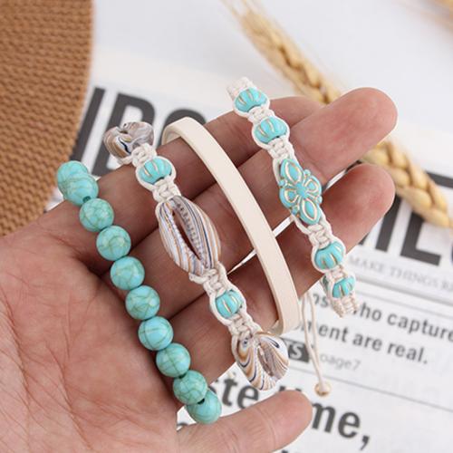 Akrylové Náramky, Akryl, s PU & Vosk, barva pozlacený, módní šperky, více barev na výběr, Prodáno By PC