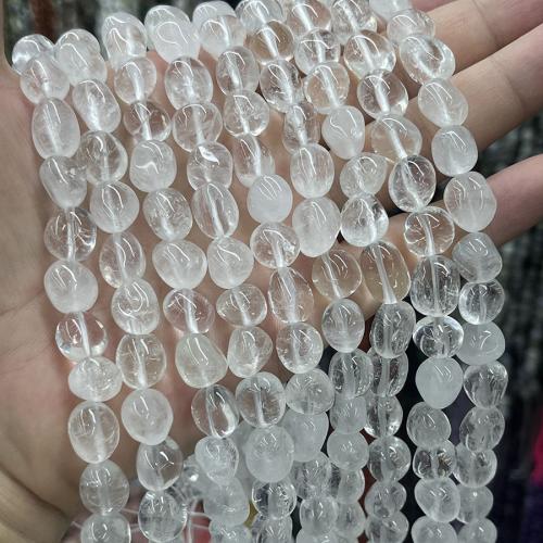 Natuurlijke bergkristal kralen, DIY, duidelijk, Per verkocht 38 Strand