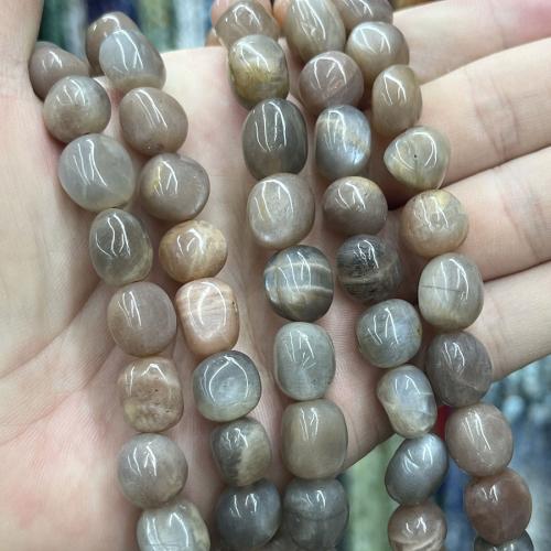 Gemstone Smycken Pärlor, Sunstone, DIY, blandade färger, 10x12mm, Såld Per 38 cm Strand