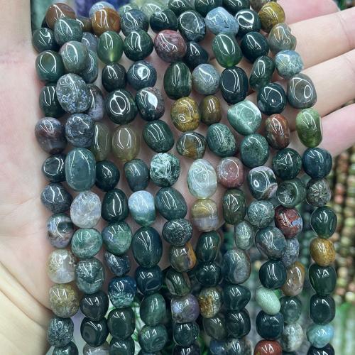 Abalorios de Ágata India, Ágata indiana, Bricolaje, color mixto, Vendido para 38 cm Sarta