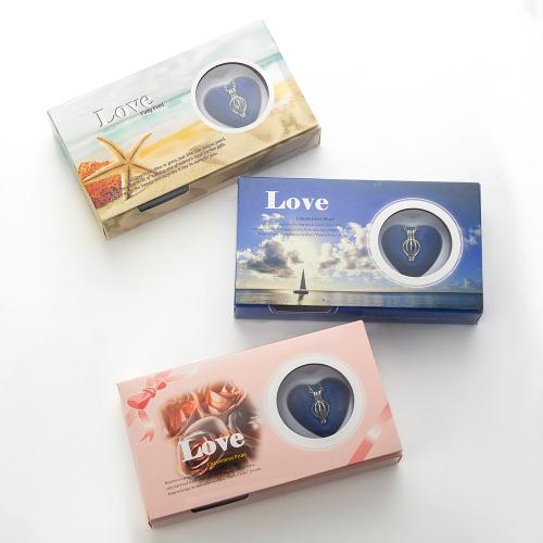 Oyster & Wish Pearl Kit, Akoya Odlade Pärlor, med Zink Alloy, guldfärg pläterade, mode smycken, fler färger för val, 180x100x30mm, Längd 40 cm, Säljs av Ställ