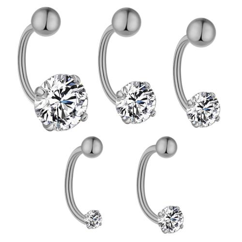 925 sterling silver Stud Earring, olika storlek för val & micro bana cubic zirconia & för kvinna, fler färger för val, Säljs av Par