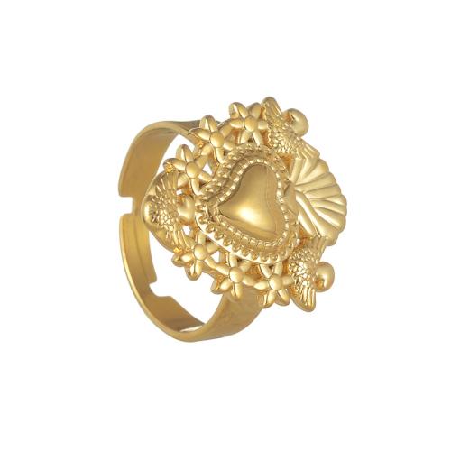 304 Stainless Steel Manžeta prst prsten, á, módní šperky & pro ženy & dutý, více barev na výběr, Prodáno By PC