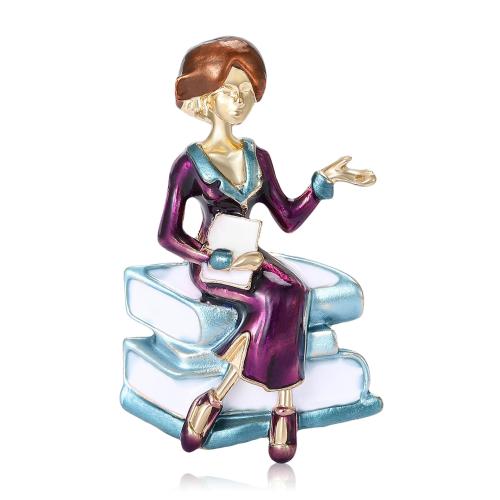 smalt Brož, Zinek, á, módní šperky, více barev na výběr, Prodáno By PC