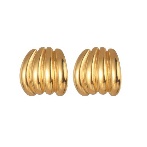 Cruach dhosmálta Graí Earrings, 304 Cruach dhosmálta, plátáilte, jewelry faisin & do bhean, Díolta De réir Péire