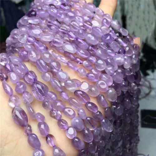 Šperky korálky přírodní křemenné, Nuggets, lesklý, DIY, 8mm, Prodáno za Cca 35-40 cm Strand