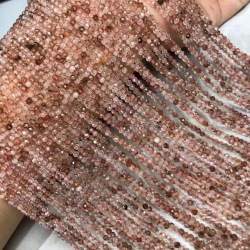 Crystal Pärlor, naturliga & DIY, beads length 2-2.5MM, Såld Per Ca 35-40 cm Strand