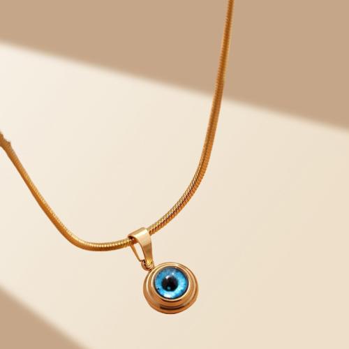 Stainless Steel smycken halsband, 304 rostfritt stål, med Harts, plated, mode smycken & Unisex & dekal, gyllene, Säljs av Par