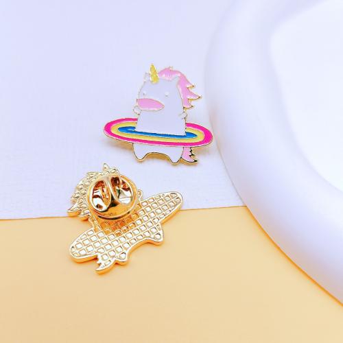 Přívěšek zinek slitiny, Jednorožec, á, DIY & smalt, více barev na výběr, nikl, olovo a kadmium zdarma, 100PC/Bag, Prodáno By Bag