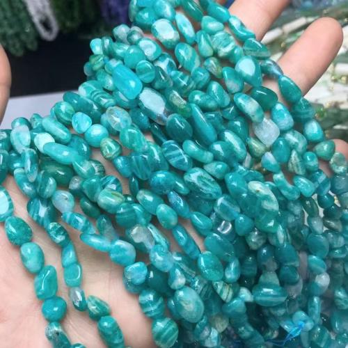 Amazonite Pärlor, Amazonit, Nuggets, naturliga & DIY & olika storlek för val, Såld Per Ca 35-40 cm Strand