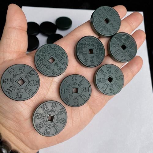 Jade Hängen, Hetian Jade, Sned, DIY & olika stilar för val, 30mm, Säljs av PC