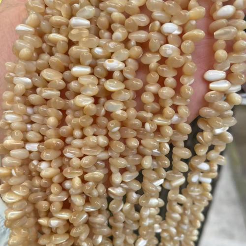 Natural Sea Shell Beads, conchiglia marina, DIY, colori misti, 4x7mm, Venduto per 38 cm filo