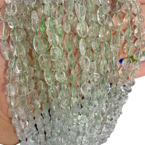 Quartz naturel bijoux perles, quartz vert, DIY, couleurs mélangées, Vendu par 38 cm brin