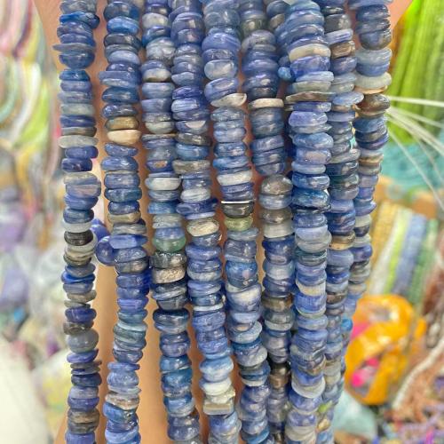 Perline di quarzo naturale, cianite, DIY, colori misti, 8-10mm, Venduto per 38 cm filo