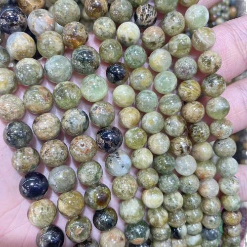 Naturlig granat pärlor, Garnet, DIY, blandade färger, Såld Per 38 cm Strand