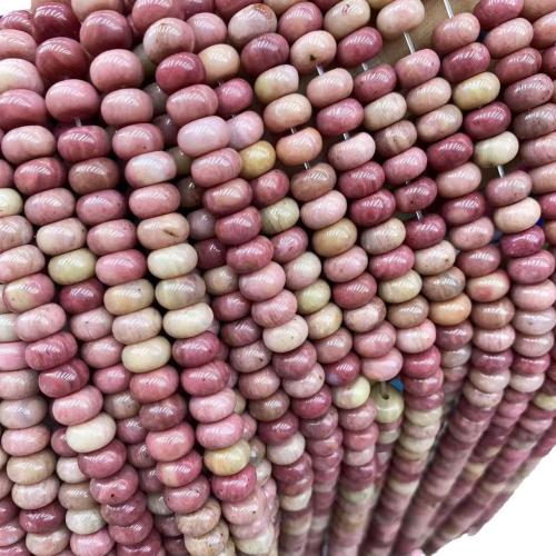 Rhodonite Pärlor, RODONIT, DIY, blandade färger, Såld Per 38 cm Strand