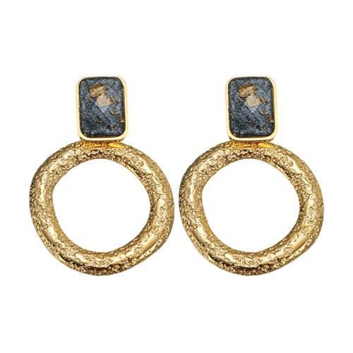 Nerezová ocel náušnice, 304 Stainless Steel, s Pryskyřice, módní šperky & pro ženy & dutý, více barev na výběr, Prodáno By Pair