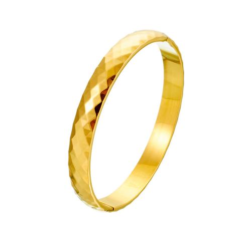 Ruostumaton teräs rannerengas, 304 Stainless Steel, päällystetty, muoti korut & erikokoisia valinnalle & naiselle, enemmän värejä valinta, Inner diameter :60mm, Myymät PC