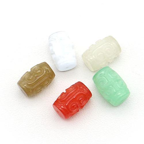 Cats Eye Smycken Pärlor, DIY, Slumpmässig färg, 11x18mm, Säljs av PC