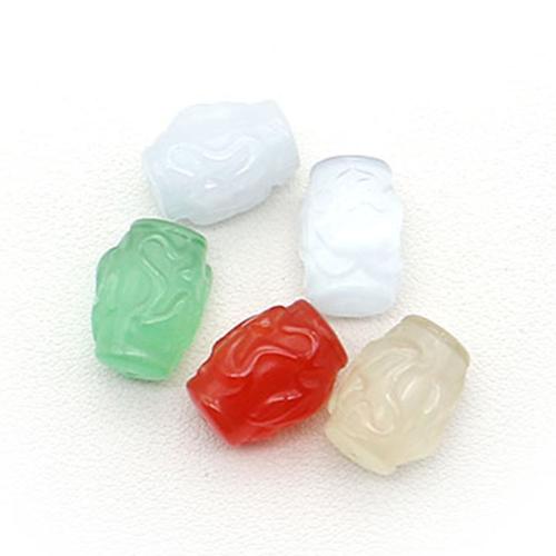 Cats Eye Smycken Pärlor, DIY, Slumpmässig färg, 13x17mm, Säljs av PC