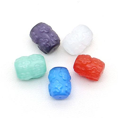 Cats Eye Smycken Pärlor, DIY, Slumpmässig färg, 13x17mm, Säljs av PC