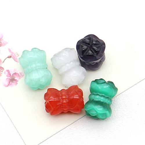 Cats Eye Smycken Pärlor, DIY, Slumpmässig färg, 13x19mm, Säljs av PC