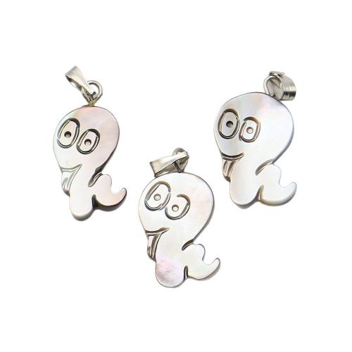 Shell Halsband, Svart + läpp + skal, med Vax & Järn, Snake, DIY, blandade färger, 12x22mm, Längd 45 cm, Säljs av PC