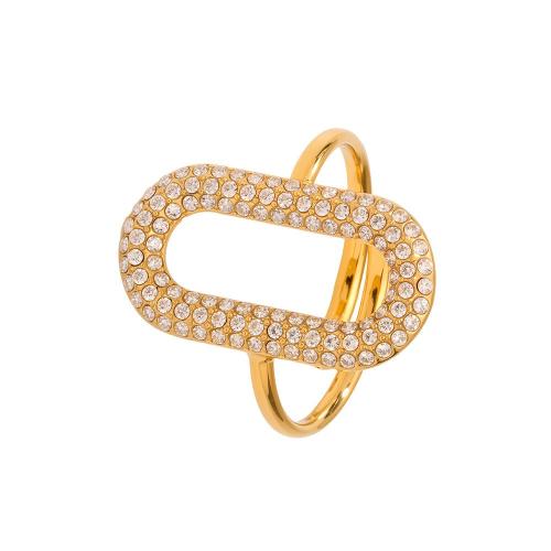 Cubic Zirconia nerezové prst prsten, 304 Stainless Steel, á, různé styly pro výběr & micro vydláždit kubické zirkony & pro ženy, Prodáno By PC