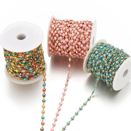 Rostfritt stål Smycken Kedja, 304 rostfritt stål, guldfärg pläterade, DIY & emalj, fler färger för val, Säljs av m