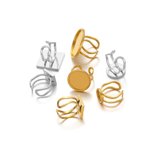 304 roestvrij staal gold plated, DIY, meer kleuren voor de keuze, 4pC's/Bag, Verkocht door Bag