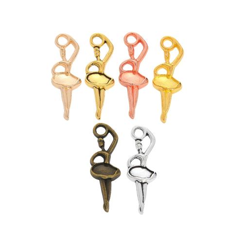Character Zinc Alloy Pendants Girl plated DIY Sold By Bag