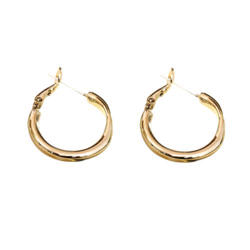 Laiton Leverback boucle d'oreille, Placage, bijoux de mode & pour femme, 22x5mm, Vendu par paire
