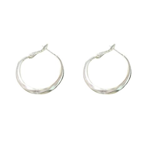 Laiton Leverback boucle d'oreille, Placage, bijoux de mode & pour femme, plus de couleurs à choisir, Length: 3.1cm, inner diameter: 0.4cm, Vendu par paire