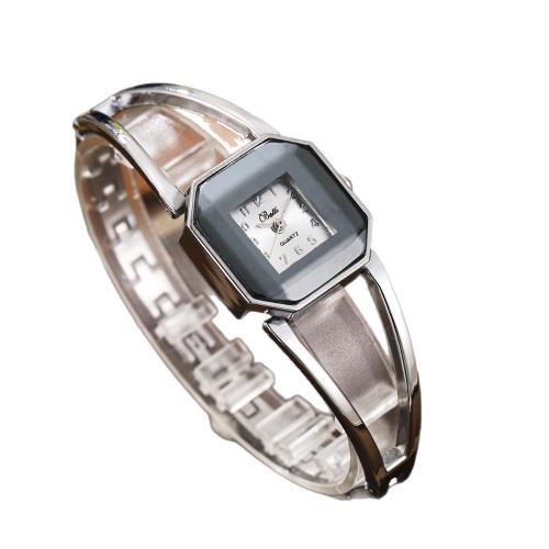 Women Wrist Watch Alloy with Glass & 304 Stainless Steel plated fashion jewelry & for woman Length 18.5 cm Sold By PC