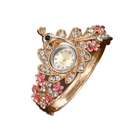 Rannerengas katsella, Metalliseos, kanssa Lasi & 304 Stainless Steel, päällystetty, muoti korut & naiselle & tekojalokivi, enemmän värejä valinta, Pituus 20 cm, Myymät PC