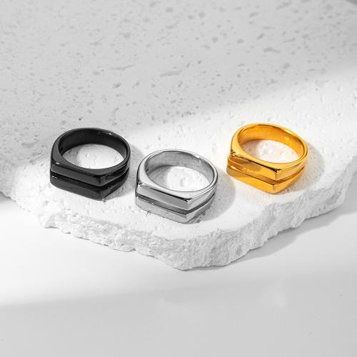 Ring Finger ze stali nierdzewnej, Stal nierdzewna 304, Powlekane, różnej wielkości do wyboru & dla kobiety & pusty, dostępnych więcej kolorów, sprzedane przez PC