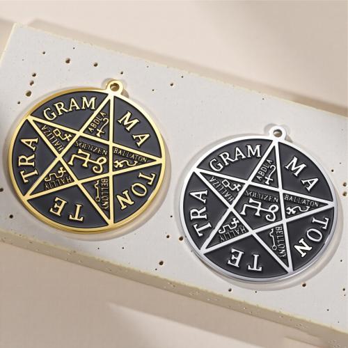 Colgantes de Acero Inoxidable, acero inoxidable 304, Esférico, chapado, Bricolaje, más colores para la opción, 38x35mm, 10PCs/Bolsa, Vendido por Bolsa