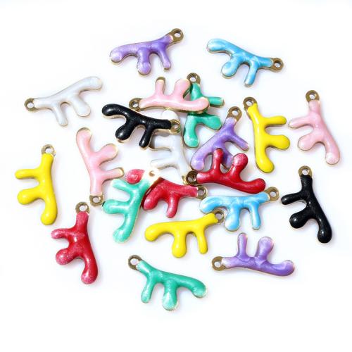 Nerezová ocel Šperky Přívěsky, 304 Stainless Steel, DIY & smalt, 13x6mm, 100PC/Bag, Prodáno By Bag