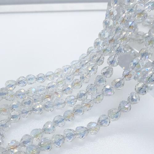 Crystal Pärlor, Kristall, Jordgubbe, DIY & olika storlek för val & fasetterad, fler färger för val, Säljs av Strand