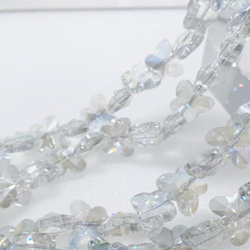 Crystal Pärlor, Kristall, Fjäril, DIY & olika storlek för val & fasetterad, fler färger för val, Säljs av Strand