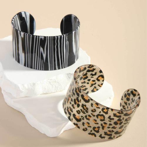 Acrylique bracelet manchette, Impression, bijoux de mode & modèles différents pour le choix & pour femme, Vendu par PC