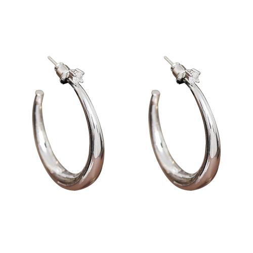 Cilindrata Zircone Orecchini in ottone micro pavimenta, placcato, gioielli di moda & Micro spianare cubic zirconia & per la donna, nessuno, 33x6mm, Venduto da coppia