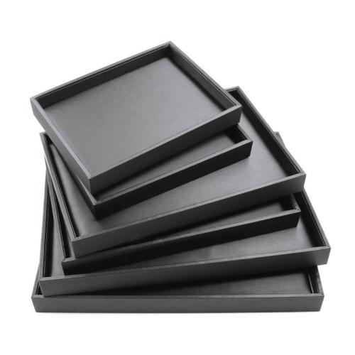 PU Leather Display Case with Wood Sold By PC