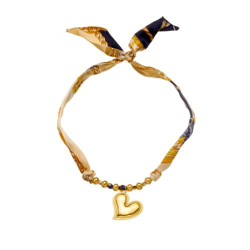 Stainless Steel smycken halsband, 304 rostfritt stål, med Bomull, guldfärg pläterade, mode smycken & olika stilar för val & för kvinna, Säljs av PC