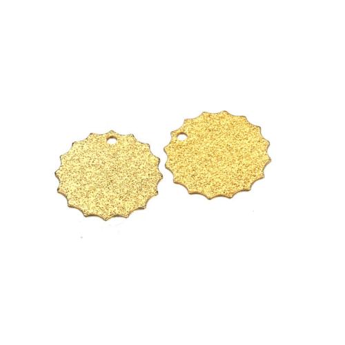 Bijoux pendentifs en laiton, Irrégulière, Placage, DIY, plus de couleurs à choisir, 50PC/sac, Vendu par sac